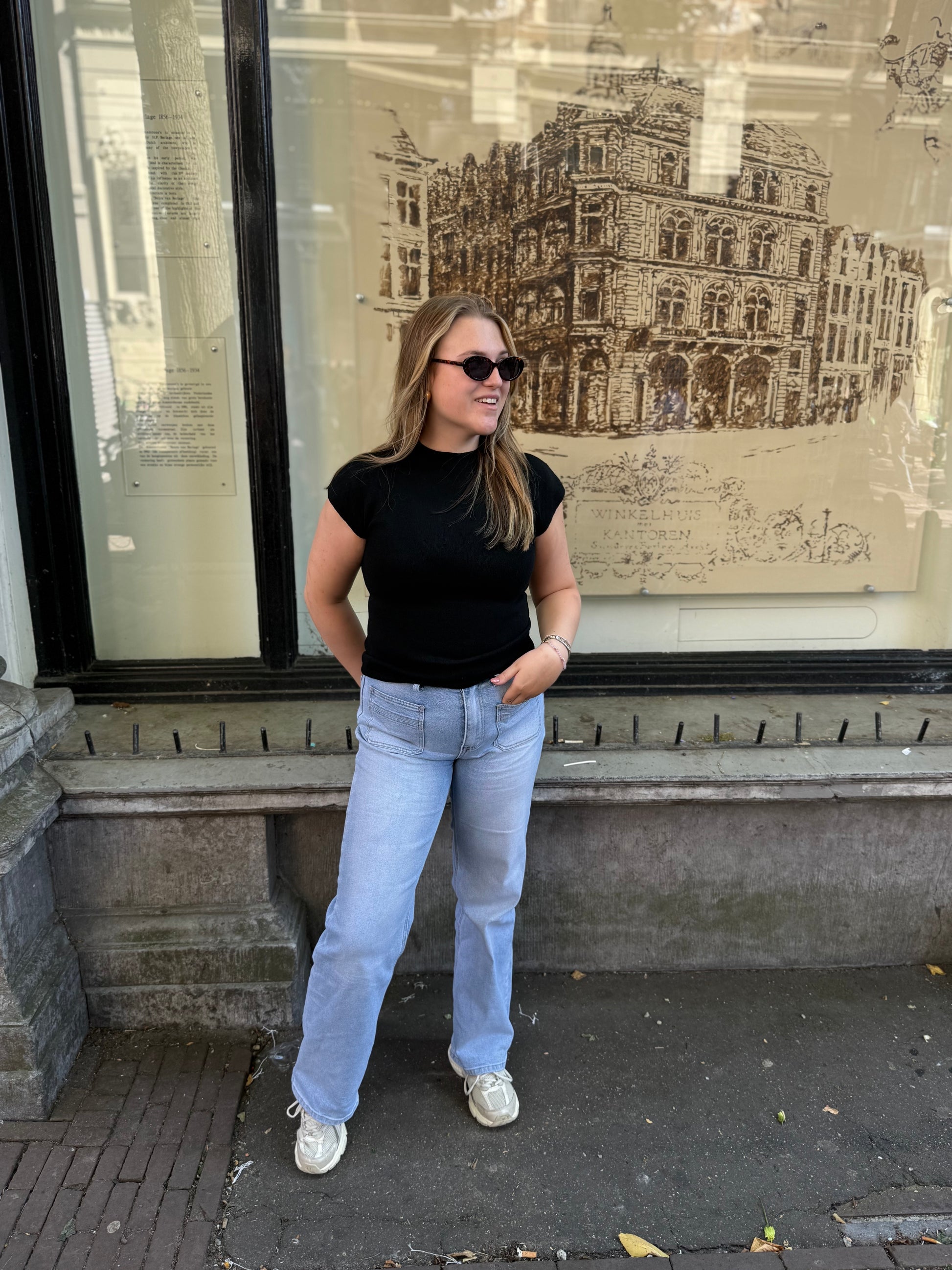 Sofia top Black