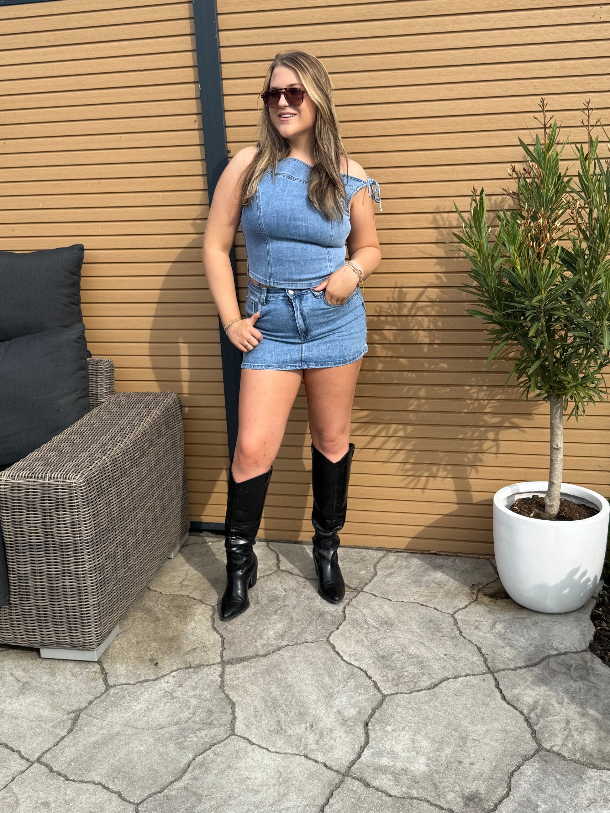 Denim Top Redefined