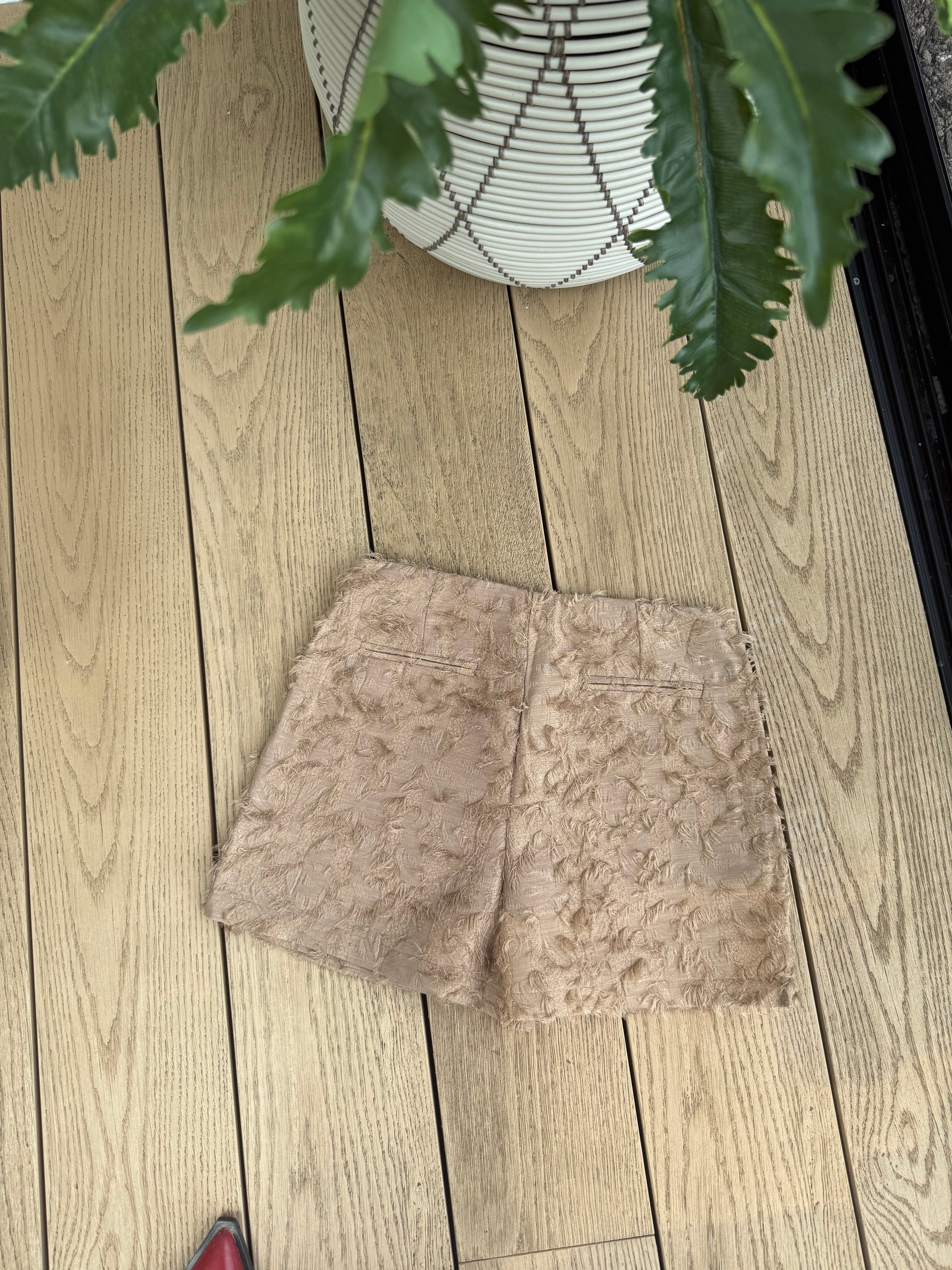 Ambika Feather skort camel
